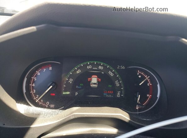 2T3A1RFV4SC574237 2025 TOYOTA RAV4 Черный Вид щитка приборов