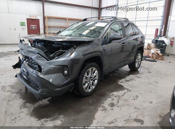 2T3A1RFV4SC578126 2025 TOYOTA RAV4 Gray წინა მარცხენა ხედი სამი მეოთხედიდან