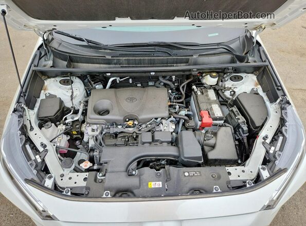 2T3A1RFV4SW498162 2025 TOYOTA RAV4 White Widok komory silnika