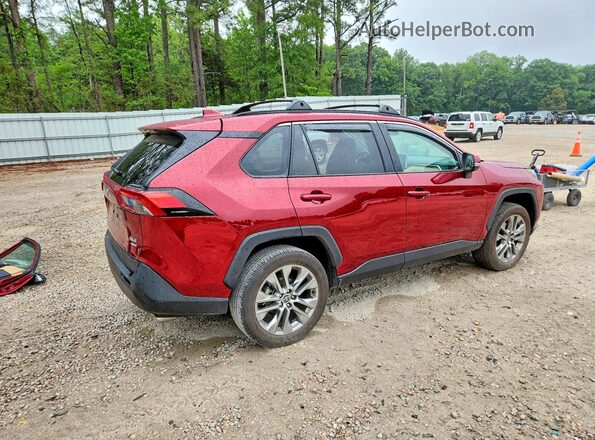2T3A1RFV4SW506941 2025 TOYOTA RAV4 Red Задня права чверть
