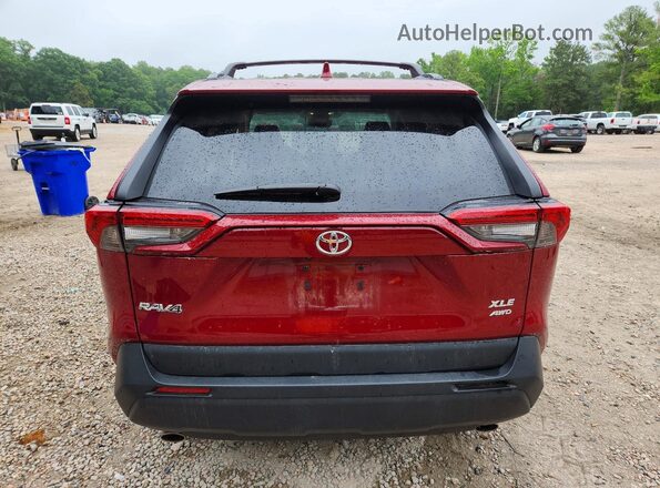 2T3A1RFV4SW506941 2025 TOYOTA RAV4 Red Вид ззаду
