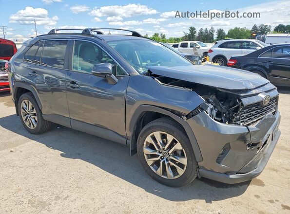 2T3A1RFV5KC059571 2019 TOYOTA RAV4 Gray Առջևի աջ