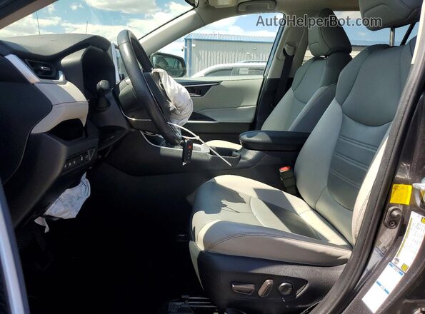 2T3A1RFV5KC059571 2019 TOYOTA RAV4 Gray Սալոնի դիմացի տեսք