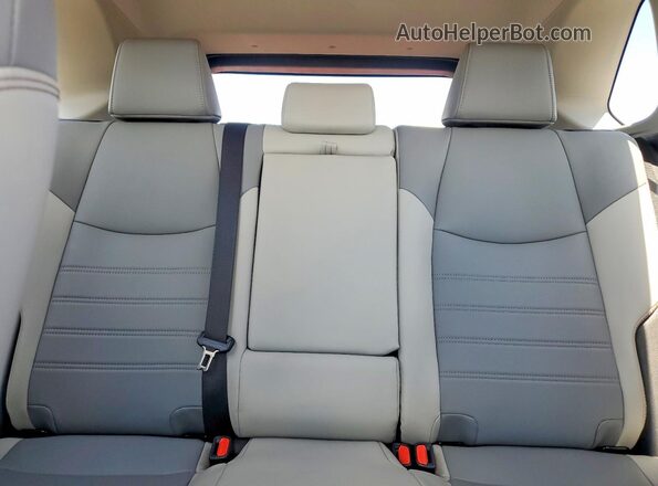 2T3A1RFV5KC059571 2019 TOYOTA RAV4 Gray Հետևի նստատեղերի տեսք