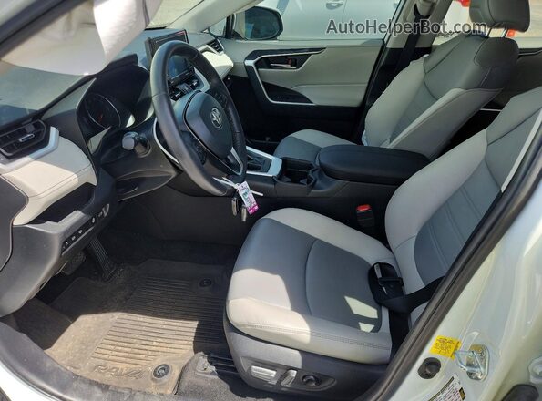 2T3A1RFV5MW212936 2021 TOYOTA RAV4 White Front interior view