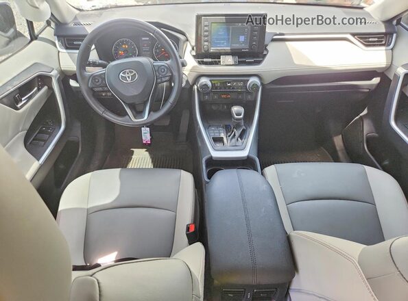 2T3A1RFV5MW212936 2021 TOYOTA RAV4 White Dashboard view