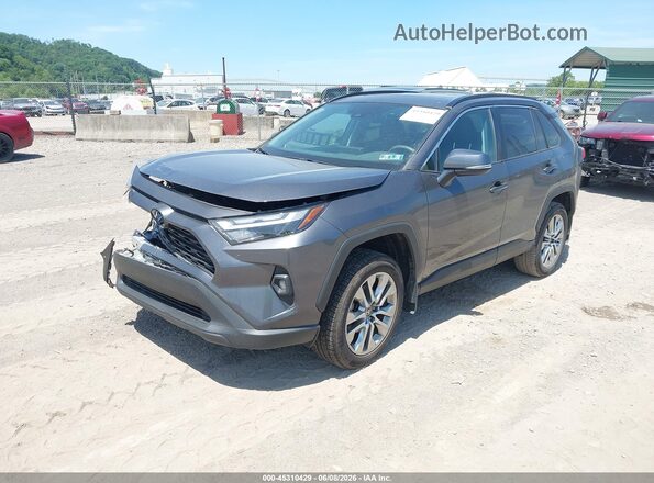 2T3A1RFV5RC408626 2024 TOYOTA RAV4 Gray Vista tres cuartos delantera izquierda