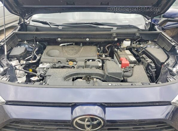 2T3A1RFV5SW627655 2025 TOYOTA RAV4 Blue Widok komory silnika
