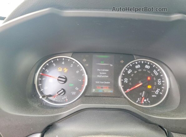 2T3A1RFV6MW145103 2021 TOYOTA RAV4 Black Սարքավորումների վահանակի տեսք