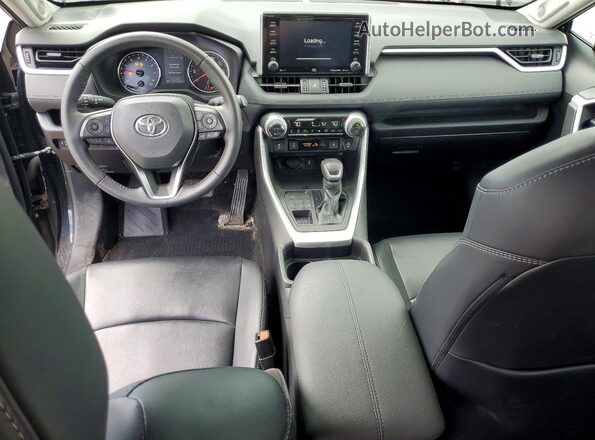 2T3A1RFV6MW145103 2021 TOYOTA RAV4 Black Առջևի վահանակի տեսք