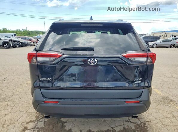 2T3A1RFV6MW145103 2021 TOYOTA RAV4 Black Հետևի տեսք