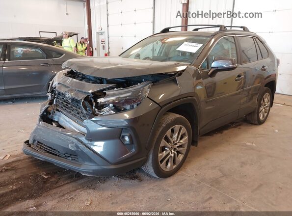 2T3A1RFV6PW337612 2023 TOYOTA RAV4 Gray Vista tres cuartos delantera izquierda