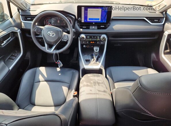 2T3A1RFV6RW477694 2024 TOYOTA RAV4 White Առջևի վահանակի տեսք