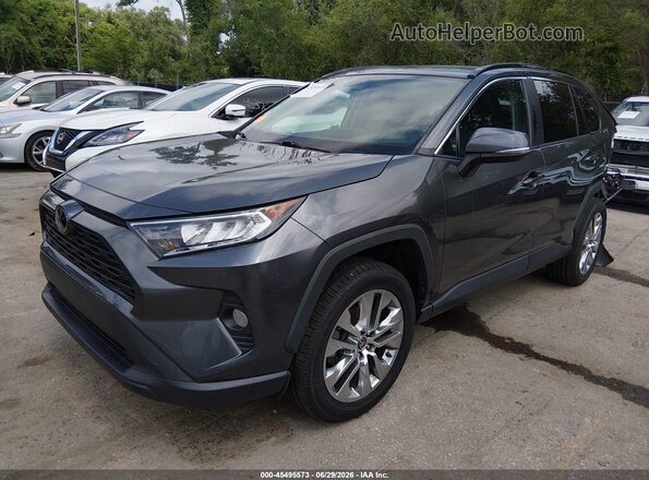 2T3A1RFV7MC186986 2021 TOYOTA RAV4 Gray Przód lewy