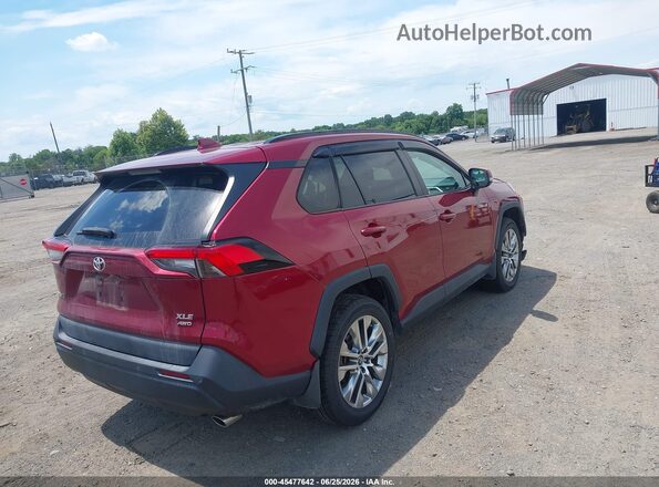 2T3A1RFV8MW160685 2021 TOYOTA RAV4 Red Rear right