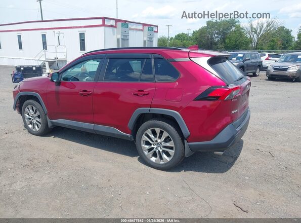 2T3A1RFV8MW160685 2021 TOYOTA RAV4 Red Rear left