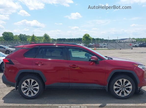 2T3A1RFV8MW160685 2021 TOYOTA RAV4 Red Rear interior view