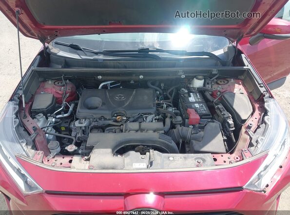 2T3A1RFV8MW160685 2021 TOYOTA RAV4 Red Rear view
