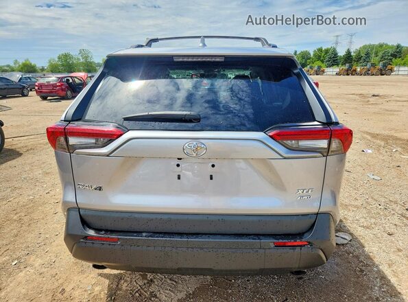 2T3A1RFV8NC315464 2022 TOYOTA RAV4 Silver Հետևի տեսք