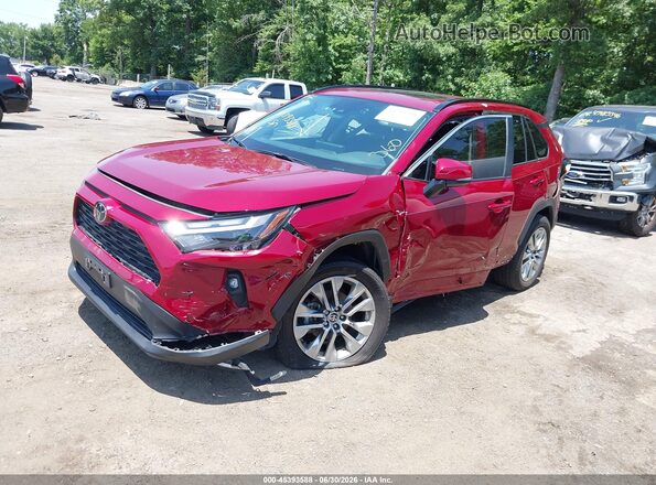 2T3A1RFV8RW438315 2024 TOYOTA RAV4 Red Front left