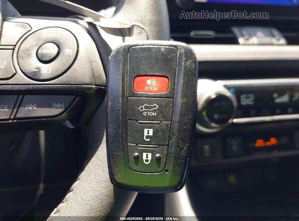 2T3A1RFV8RW438315 2024 TOYOTA RAV4 Red Dashboard view