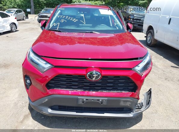 2T3A1RFV8RW438315 2024 TOYOTA RAV4 Red Instrument cluster view
