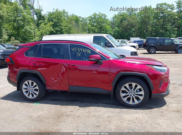 2T3A1RFV8RW438315 2024 TOYOTA RAV4 Red Rear interior view