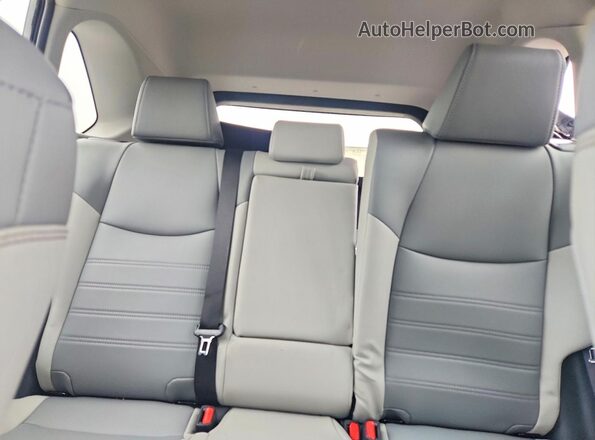 2T3A1RFV8SW613068 2025 TOYOTA RAV4 Black Rear seats view