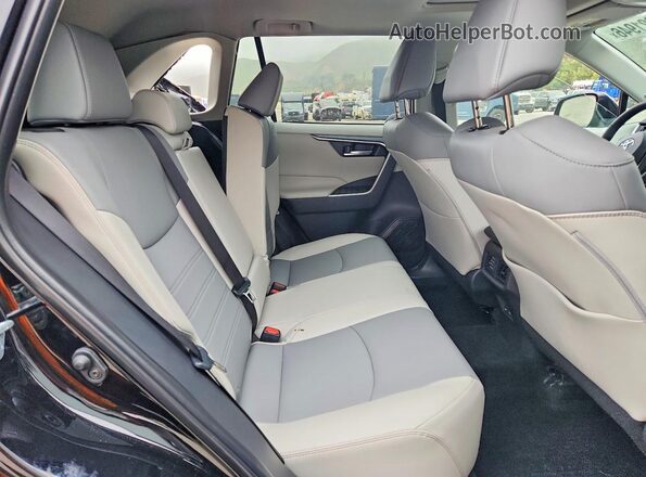 2T3A1RFV8SW613068 2025 TOYOTA RAV4 Black Rear interior view
