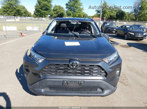 2T3A1RFV9KC052753 2019 TOYOTA RAV4 Gray Вид спереду