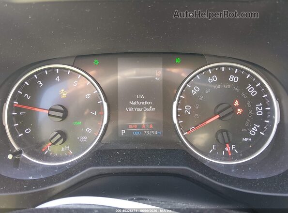 2T3A1RFV9KC052753 2019 TOYOTA RAV4 Gray Вид задніх сидінь
