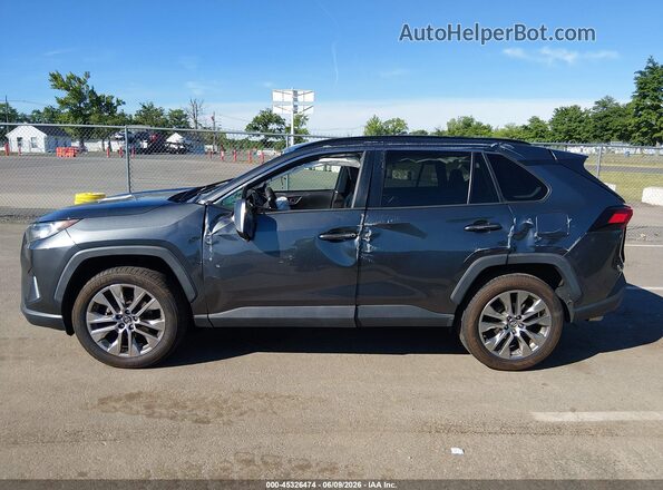 2T3A1RFV9KC052753 2019 TOYOTA RAV4 Gray Панорамний вид салону 360°