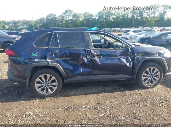 2T3A1RFV9KW065839 2019 TOYOTA RAV4 Blue უკანა სალონის ხედი