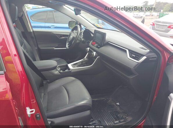 2T3A1RFV9MW177155 2021 TOYOTA RAV4 Burgundy Widok wnętrza z przodu