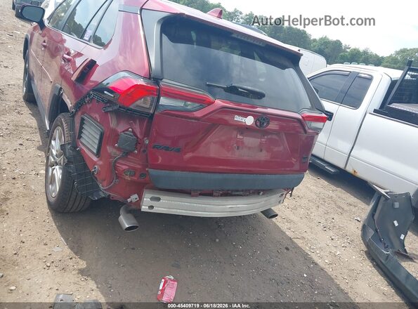 2T3A1RFV9MW177155 2021 TOYOTA RAV4 Burgundy Widok z przodu