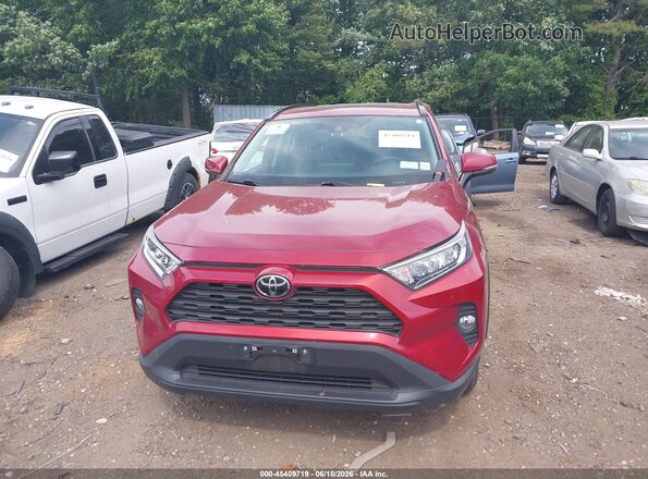 2T3A1RFV9MW177155 2021 TOYOTA RAV4 Burgundy Widok zestawu wskaźników
