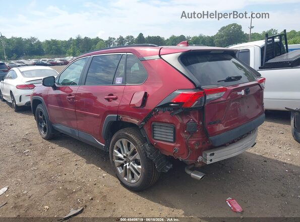 2T3A1RFV9MW177155 2021 TOYOTA RAV4 Burgundy Widok wnętrza 360 stopni