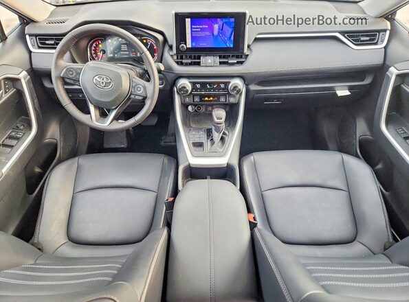 2T3A1RFV9PC359850 2023 TOYOTA RAV4 Black Dashboard view