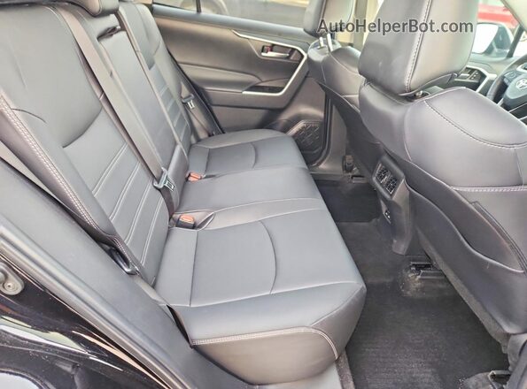 2T3A1RFV9PC359850 2023 TOYOTA RAV4 Black Rear seats view