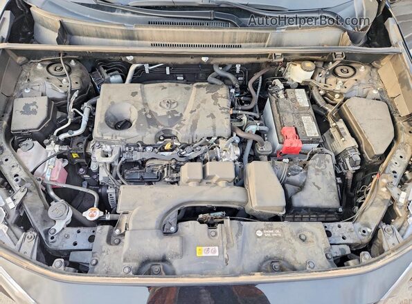 2T3A1RFV9PC359850 2023 TOYOTA RAV4 Black Rear interior view