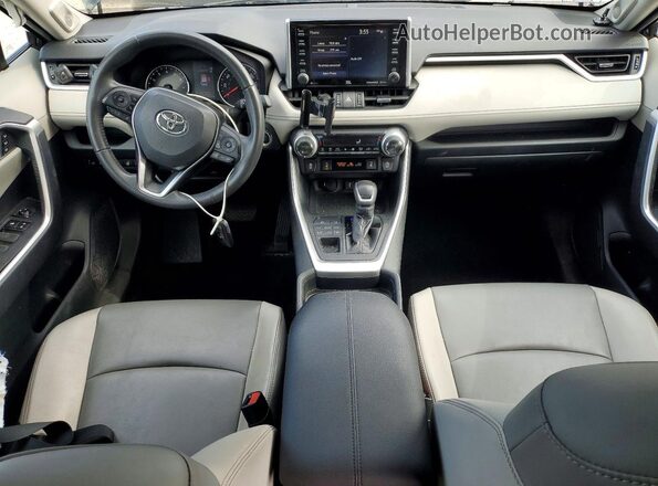 2T3A1RFVXLC090039 2020 TOYOTA RAV4 Black Dashboard view