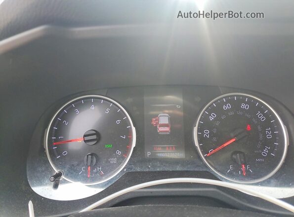 2T3A1RFVXMW143600 2021 TOYOTA RAV4 Silver Вид щитка приладів