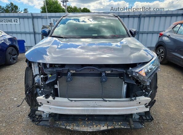 2T3B1RFV2MC141846 2021 TOYOTA RAV4 Gray Front view