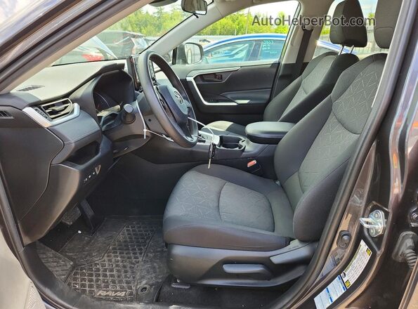 2T3B1RFV2MC141846 2021 TOYOTA RAV4 Gray Front interior view