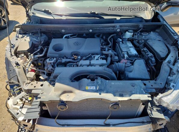 2T3B1RFV4MC147129 2021 TOYOTA RAV4 Gray Вид підкапотного простору