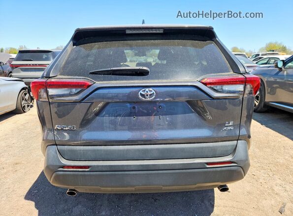 2T3B1RFV4MC147129 2021 TOYOTA RAV4 Gray Вид ззаду