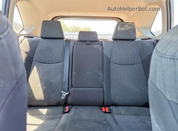 2T3B1RFV4MC147129 2021 TOYOTA RAV4 Gray Вид задніх сидінь