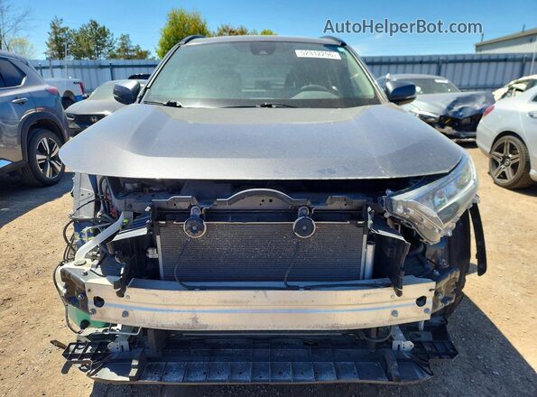2T3B1RFV4MC147129 2021 TOYOTA RAV4 Gray Вид спереду
