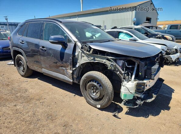 2T3B1RFV4MC147129 2021 TOYOTA RAV4 Gray Передня права чверть