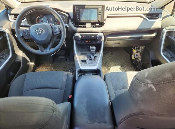 2T3B1RFV4MC147129 2021 TOYOTA RAV4 Gray Вид панелі приладів
